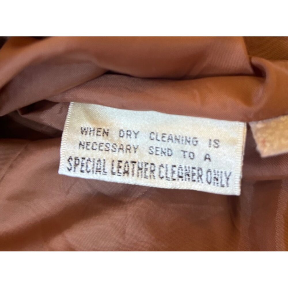 Vintage Brown Suede Womens Blazer Jacket By Bermans Size 14 - Picture 9 of 14